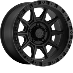 ATX Series 18x9 AX202 Cast Iron Black +0mm