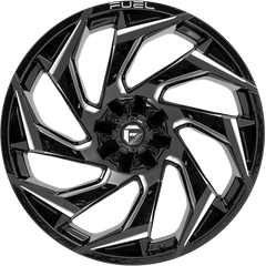 Fuel 15x8 D753 Reaction Gloss Black Milled -18mm