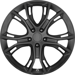 Performance Replicas 20x10 PR137 Matte Black +50mm