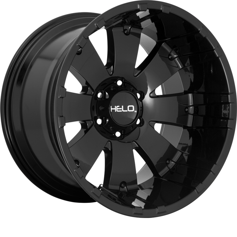 Helo 20x10 HE917 Gloss Black -18mm