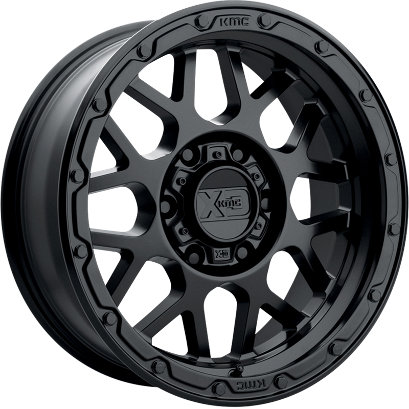 XD 17x9 XD135 Grenade OR Matte Black +18mm