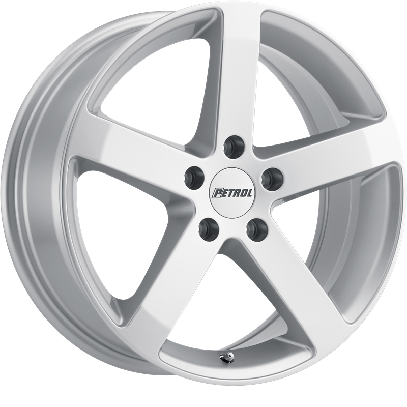 Petrol 16x7 P3B Gloss Silver +38mm