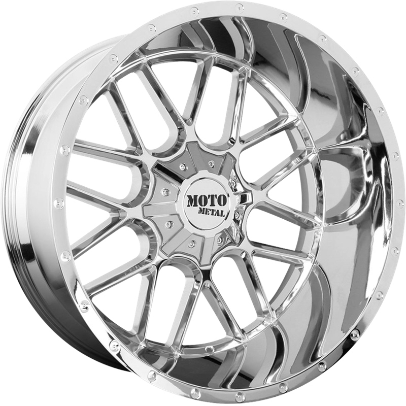 Moto Metal 20x9 MO986 Siege Chrome +18mm