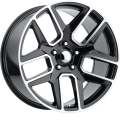 Performance Replicas 20x9 PR192 Gloss Black Machined +19mm