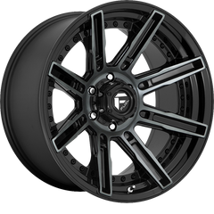 Fuel 20x9 D708 Rogue Gloss Black w/ Double Dark Tint +1mm