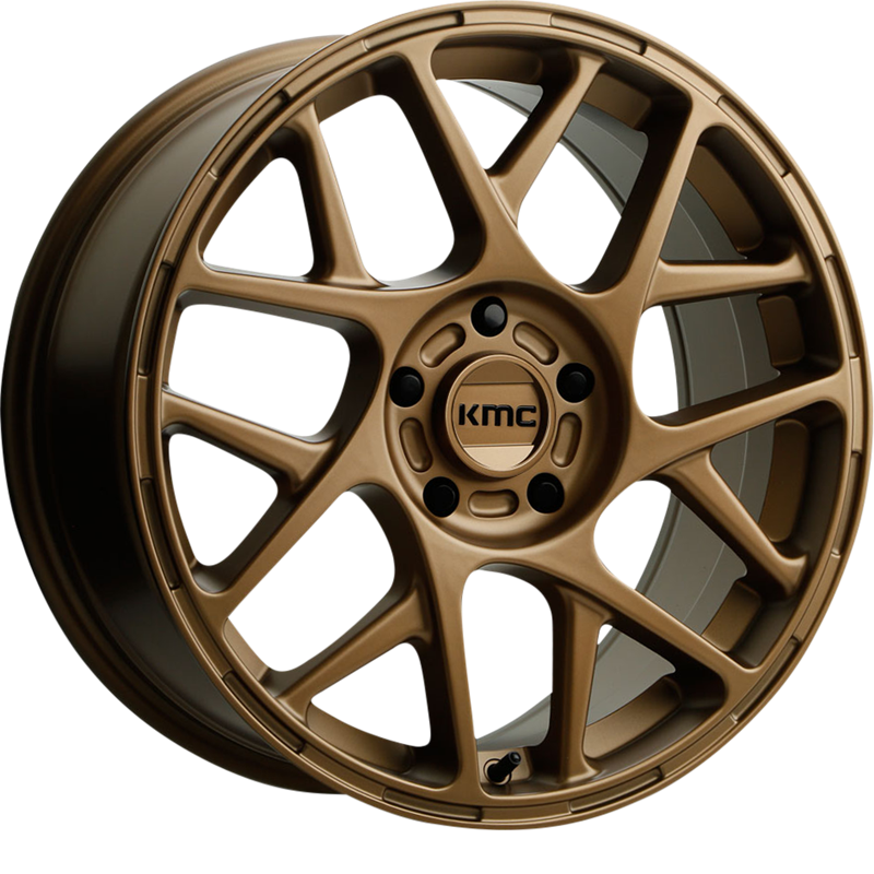 KMC 17x8 KM708 Bully Matte Bronze +38mm