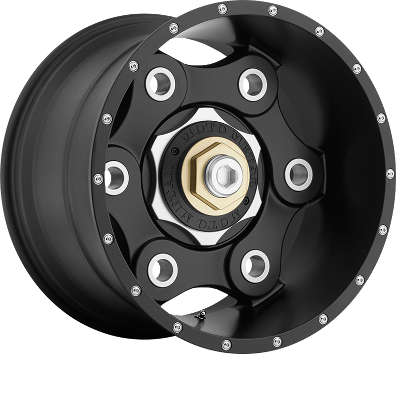 Moto Metal 20x12 MO977 Link Satin Black -44mm