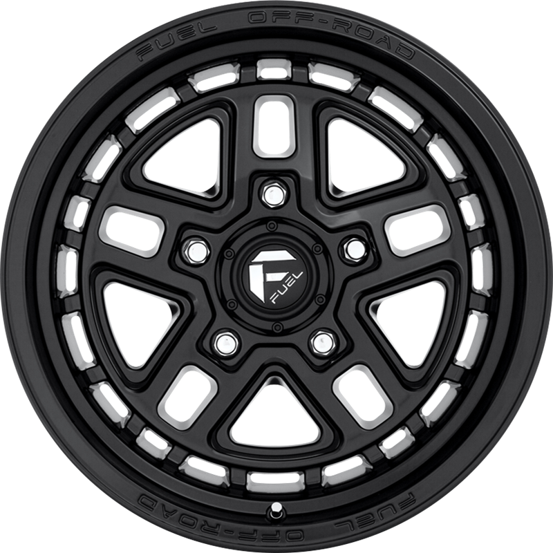 Fuel 17x9 D667 Nitro Matte Black +1mm