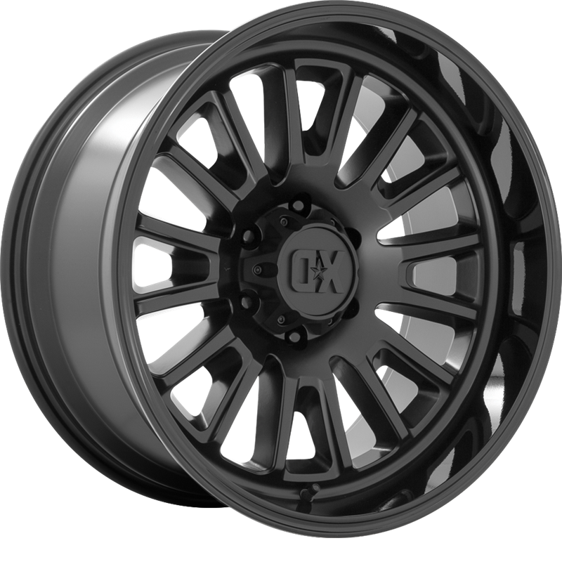 XD 20x9 XD864 Rover Satin Black w/ Gloss Black Lip +0mm