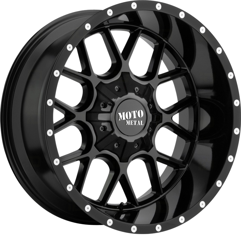 Moto Metal 20x12 MO986 Siege Gloss Black -44mm