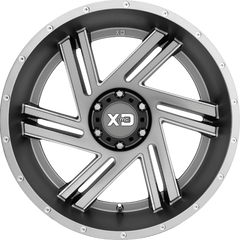 XD 17x9 XD835 Swipe Satin Gray Milled +18mm