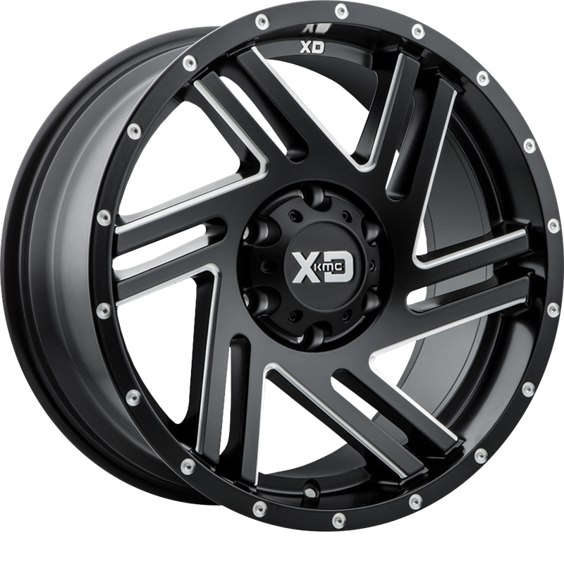 XD 20x10 XD835 Swipe Satin Black Milled -18mm