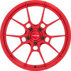 Niche 20x10 T113 Kanan Brushed Candy Red +25mm