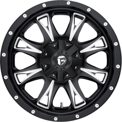 Fuel 18x9 D513 Throttle Matte Black Milled +20mm