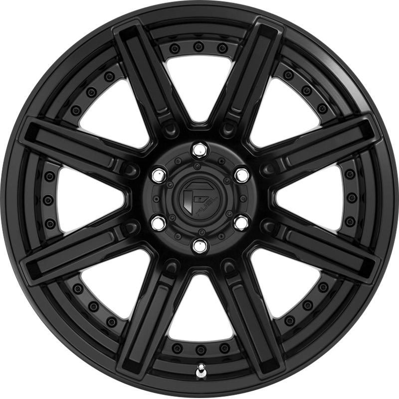 Fuel 20x10 D709 Rogue Matte Black -18mm