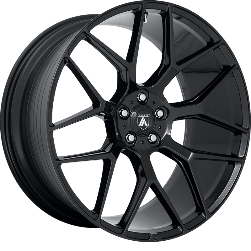 Asanti 20x10.5 ABL-27 Dynasty Gloss Black +39mm