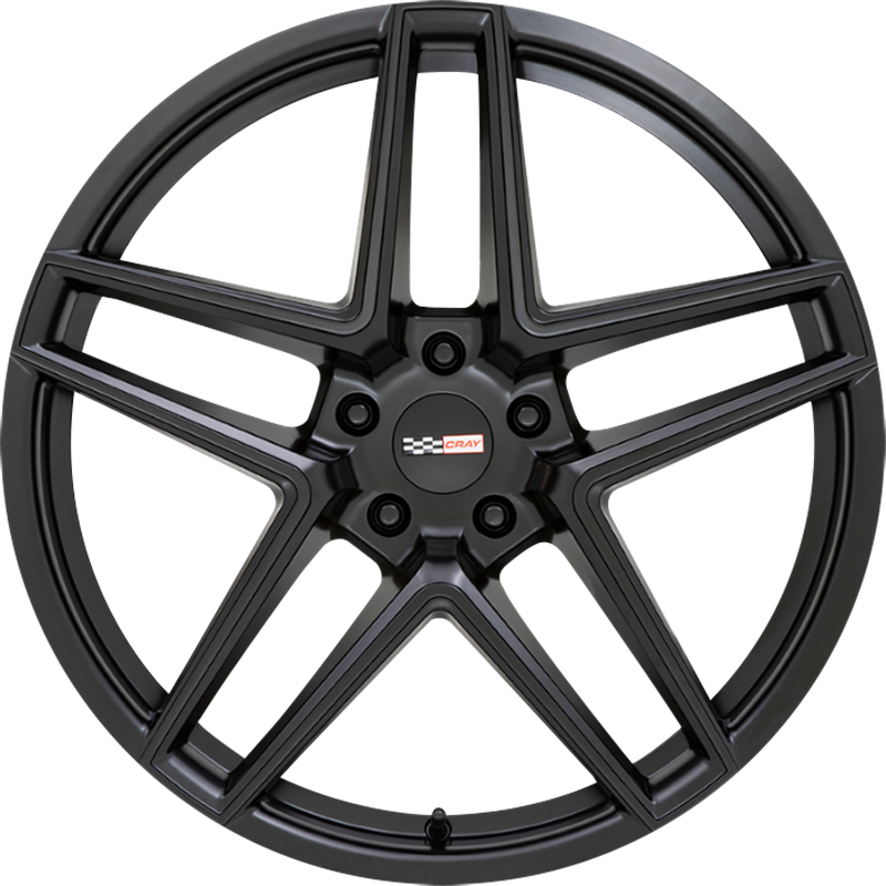 Cray 20x9 Panthera Semi Gloss Black +38mm