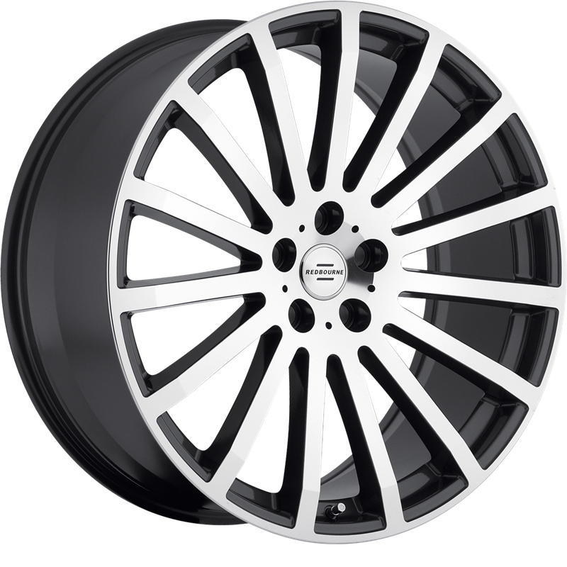 RedBourne 20x9.5 Dominus Gunmetal w/ Mirror Cut Face +32mm