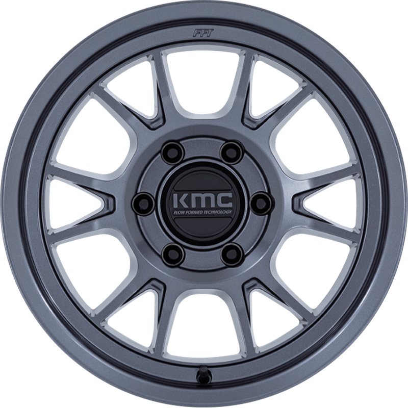 KMC 17x8.5 KM729 Range Matte Anthracite +0mm