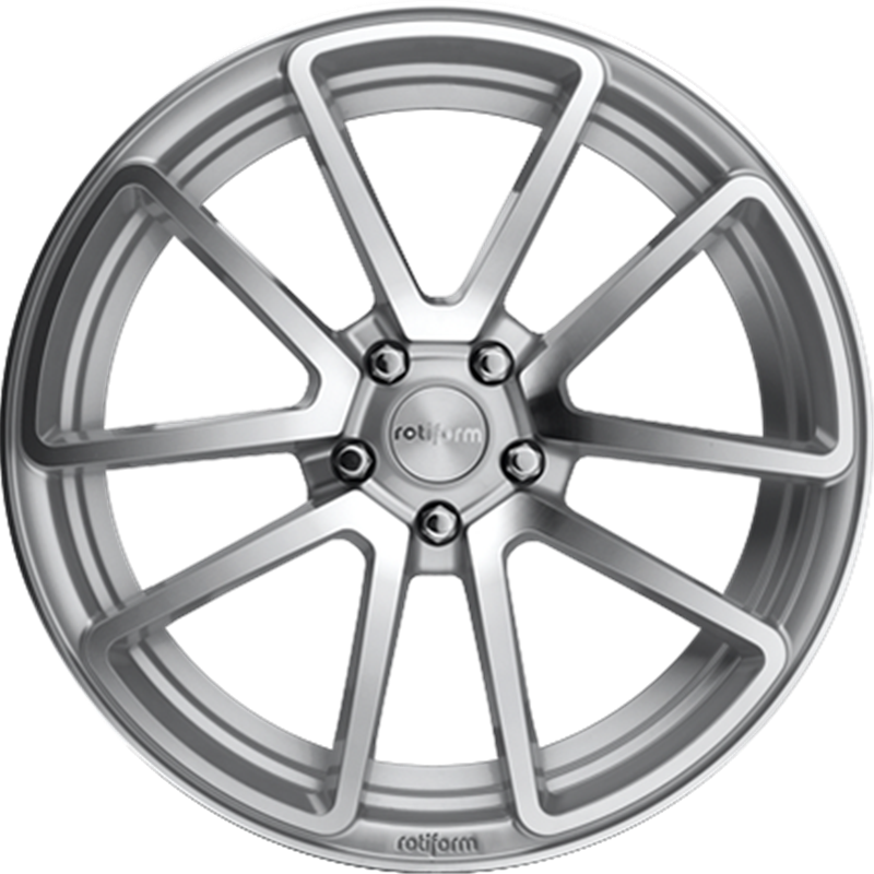 Rotiform 18x8.5 R120 SPF Silver Machined +45mm