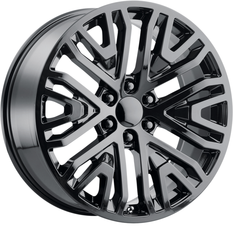 Performance Replicas 20x9 PR197 Gloss Black +24mm