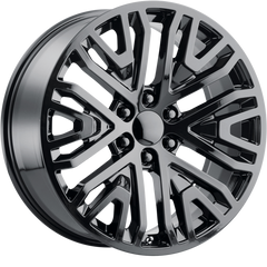 Performance Replicas 20x9 PR197 Gloss Black +24mm