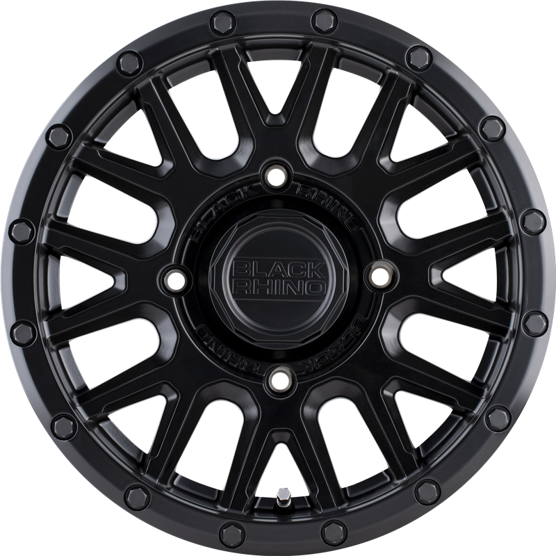 Black Rhino Powersports 15x7 La Paz UTV Matte Black +36mm