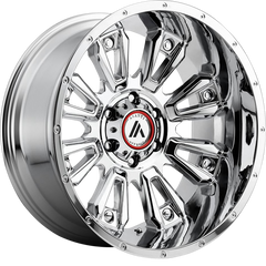 Asanti 20x9 AB808 Blackhawk Chrome -12mm