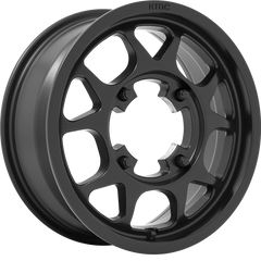 KMC Powersports 15x6 KS136 Toro Satin Black +38mm