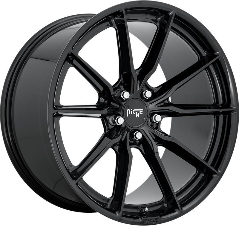 Niche 19x9.5 M240 Rainier Gloss Black +50mm