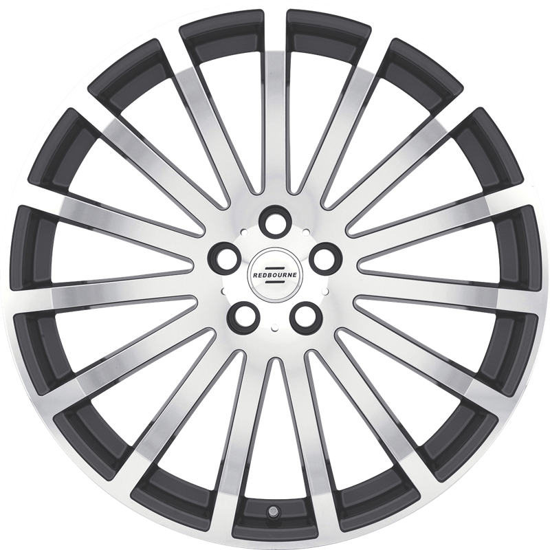 RedBourne 20x9.5 Dominus Gunmetal w/ Mirror Cut Face +32mm