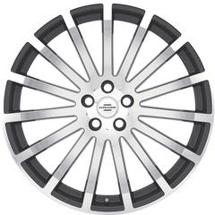 RedBourne 20x9.5 Dominus Gunmetal w/ Mirror Cut Face +32mm