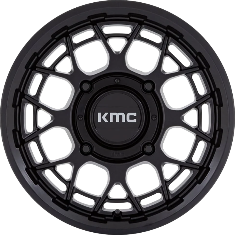 KMC Powersports 15x7 KS139 Technic UTV Matte Black +38mm