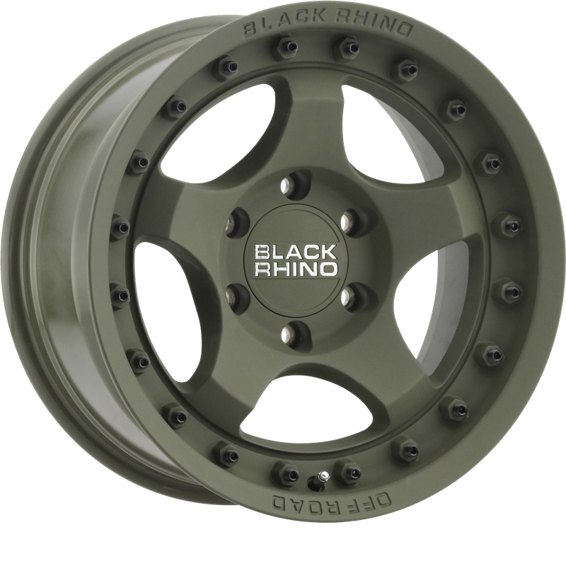 Black Rhino 18x9 Bantam Olive Drab Green +12mm