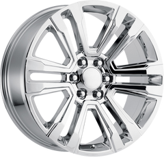 Performance Replicas 20x9 PR182 Chrome +24mm