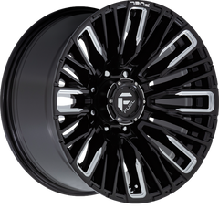 Fuel 17x9 D849 Rebar Gloss Black Milled -12mm