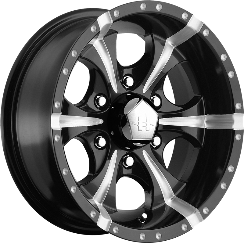 Helo 17x9 HE791 Maxx Gloss Black Milled -12mm