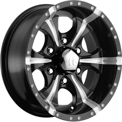 Helo 17x9 HE791 Maxx Gloss Black Milled -12mm