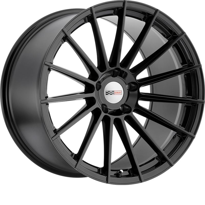 Cray 20x10.5 Mako Gloss Black +65mm