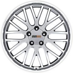 Cray 20x10.5 Manta Hyper Silver w/ Mirror Cut Lip +65mm