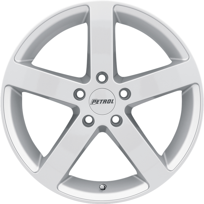 Petrol 17x7 P3B Gloss Silver +38mm