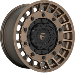 Fuel 20x10 D725 Militia Matte Bronze and Black -18mm