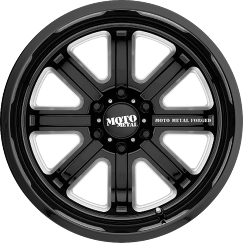 Moto Metal 20x10 MO402 Gloss Black Milled -24mm