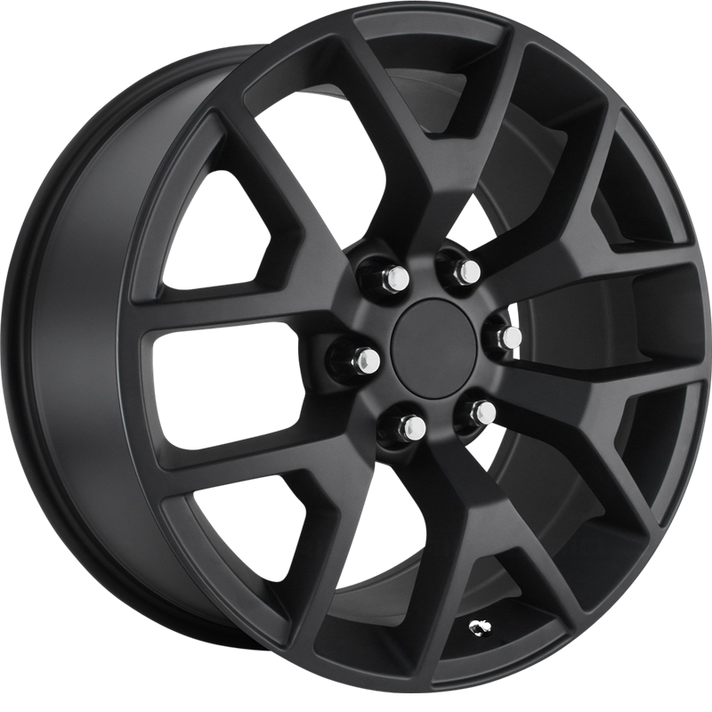 Performance Replicas 20x9 PR169 Matte Black +27mm