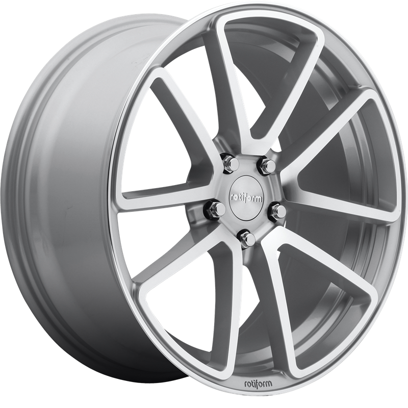 Rotiform 18x8.5 R120 SPF Silver Machined +45mm