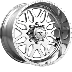 American Force 20x10 AFWB02 Trax SS Polished -25mm