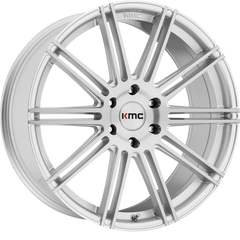 KMC 20x9 KM707 Channel Brushed Silver +30mm