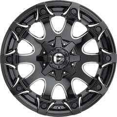 Fuel 17x9 D578 Battle Axe Gloss Black Milled -12mm