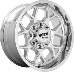 Moto Metal 20x10 MO803 Chrome -18mm