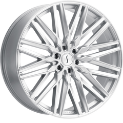 Status 20x9 Adamas Silver w/ Mirror Face +15mm